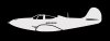 Omask 150371 sticker P-39 Airacobra (15cm white)